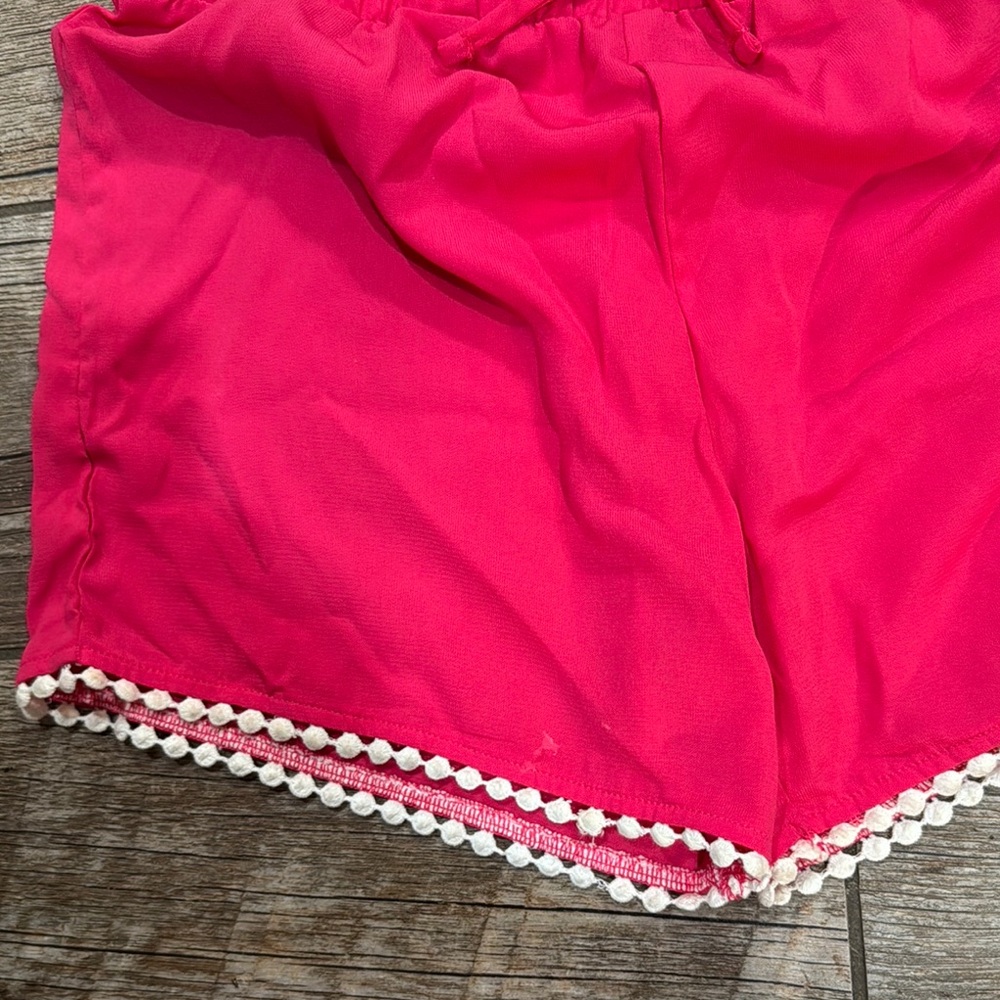 Kids White and Pink Ruffle Matching Set - Picture 3 of 7